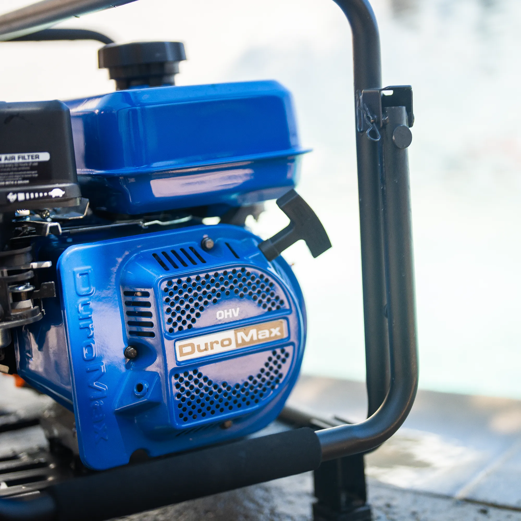 208cc 3/4-Inch Shaft Recoil Start Gasoline Engine