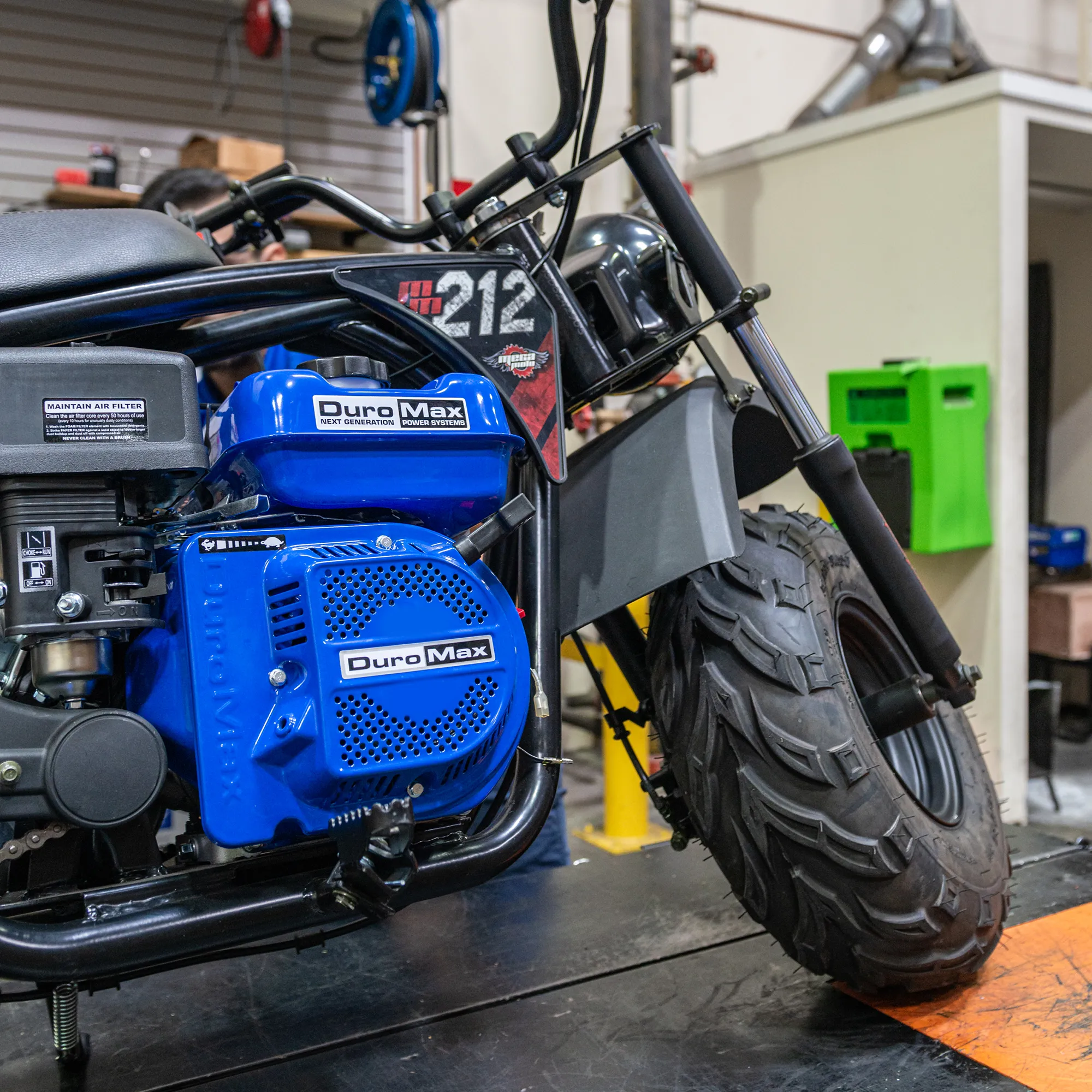 208cc 3/4-Inch Shaft Recoil Start Gasoline Engine