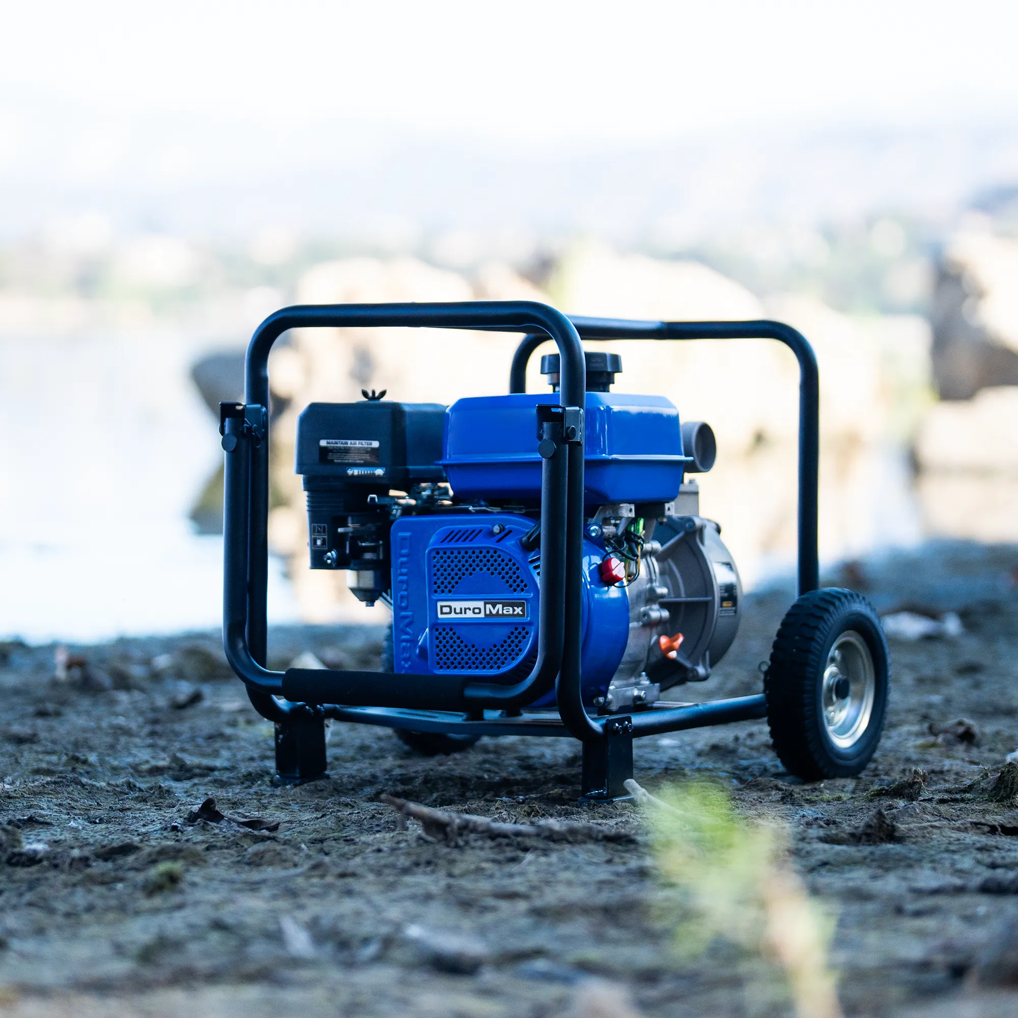 208cc 3/4-Inch Shaft Recoil Start Gasoline Engine