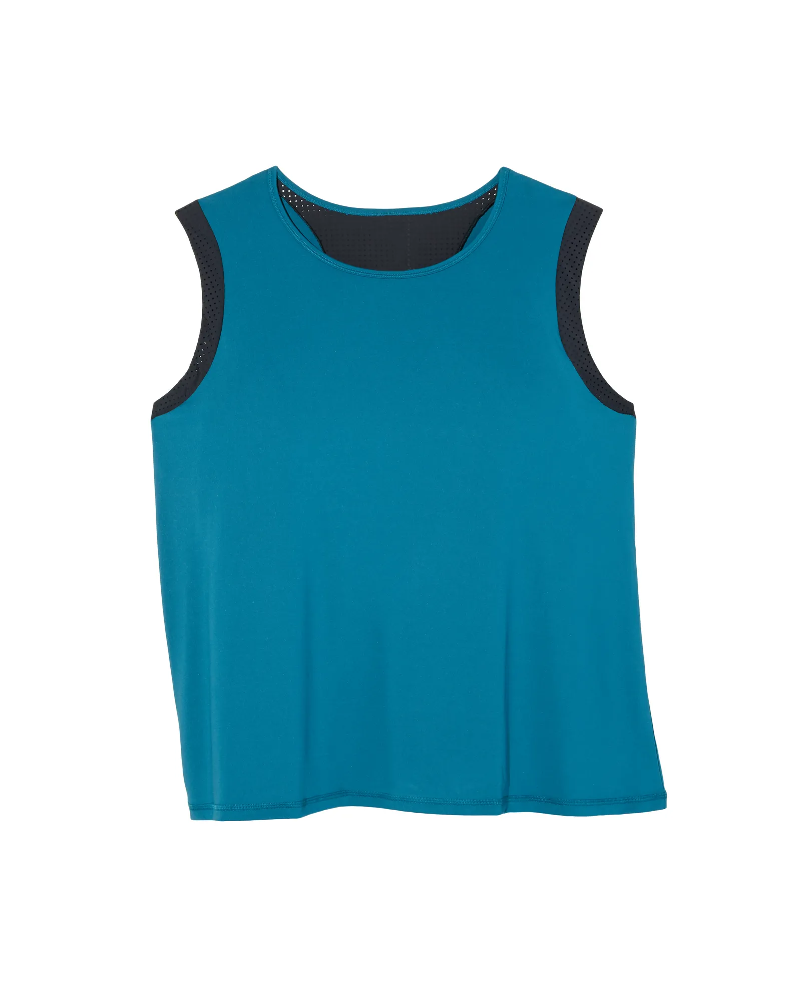 Amaryllis Tank Top | Teal / Black