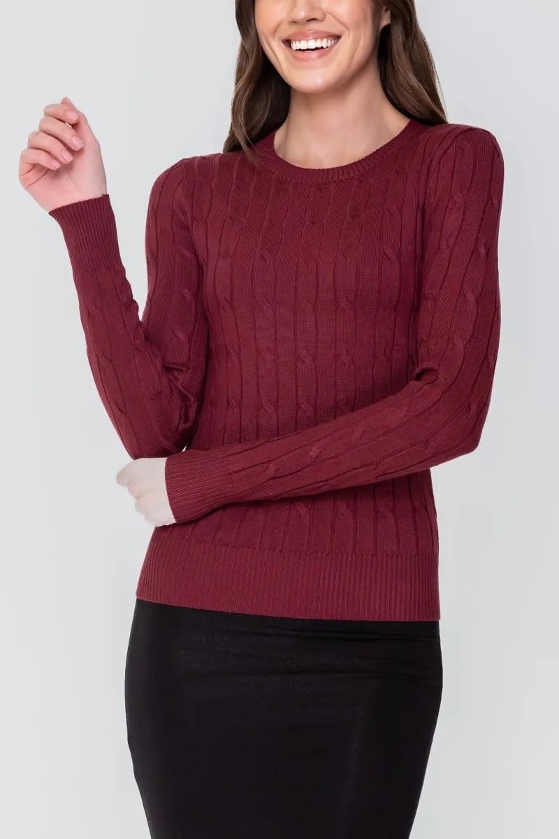 ARA TOP (BURGUNDY)