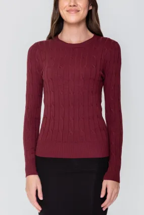 ARA TOP (BURGUNDY)