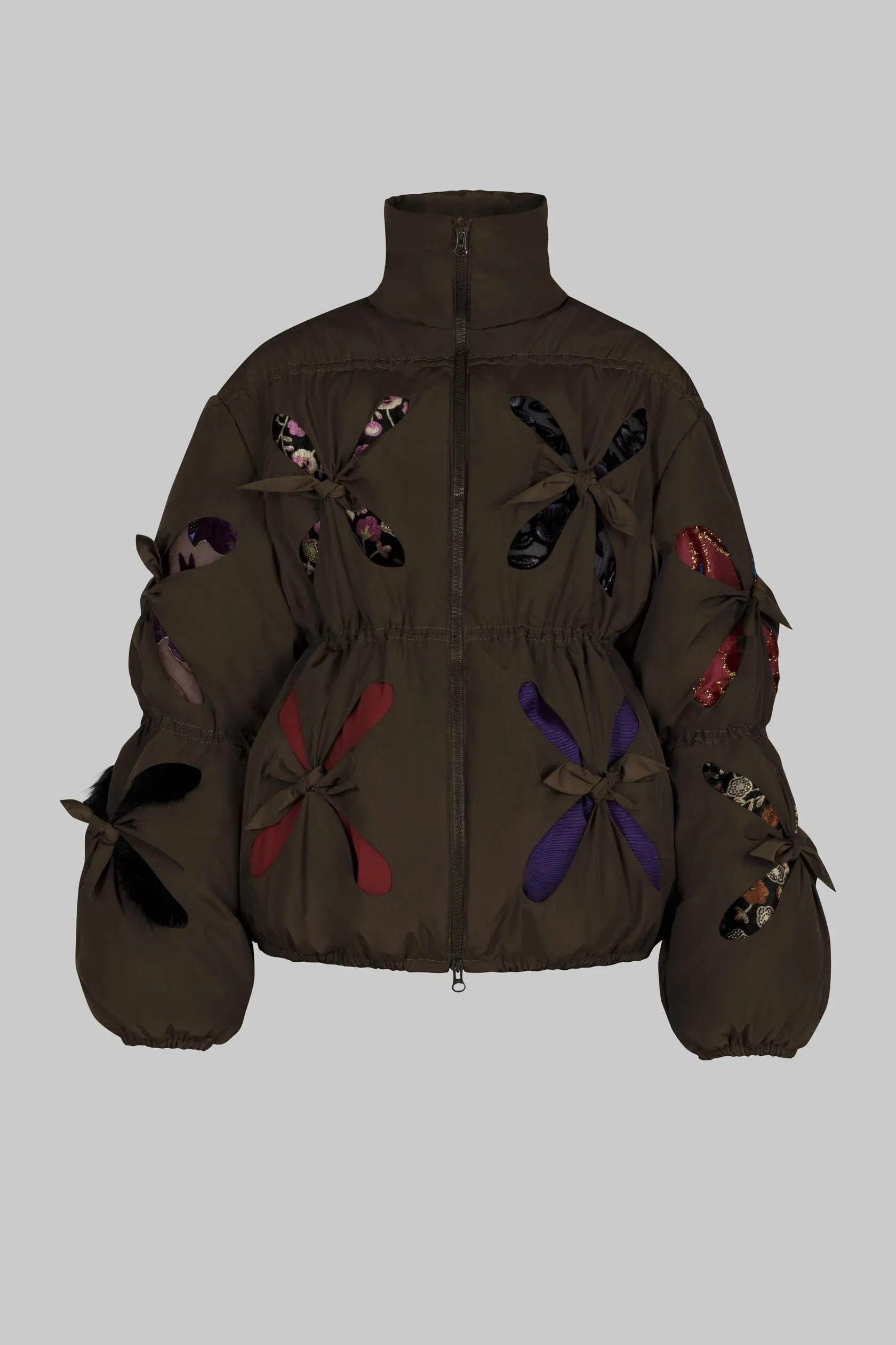 Brown Bale Puffer Coat