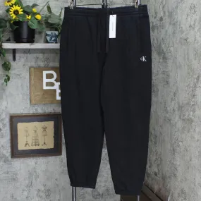 Calvin Klein Men's Archive Logo Fleece Sweatpants Joggers Black L