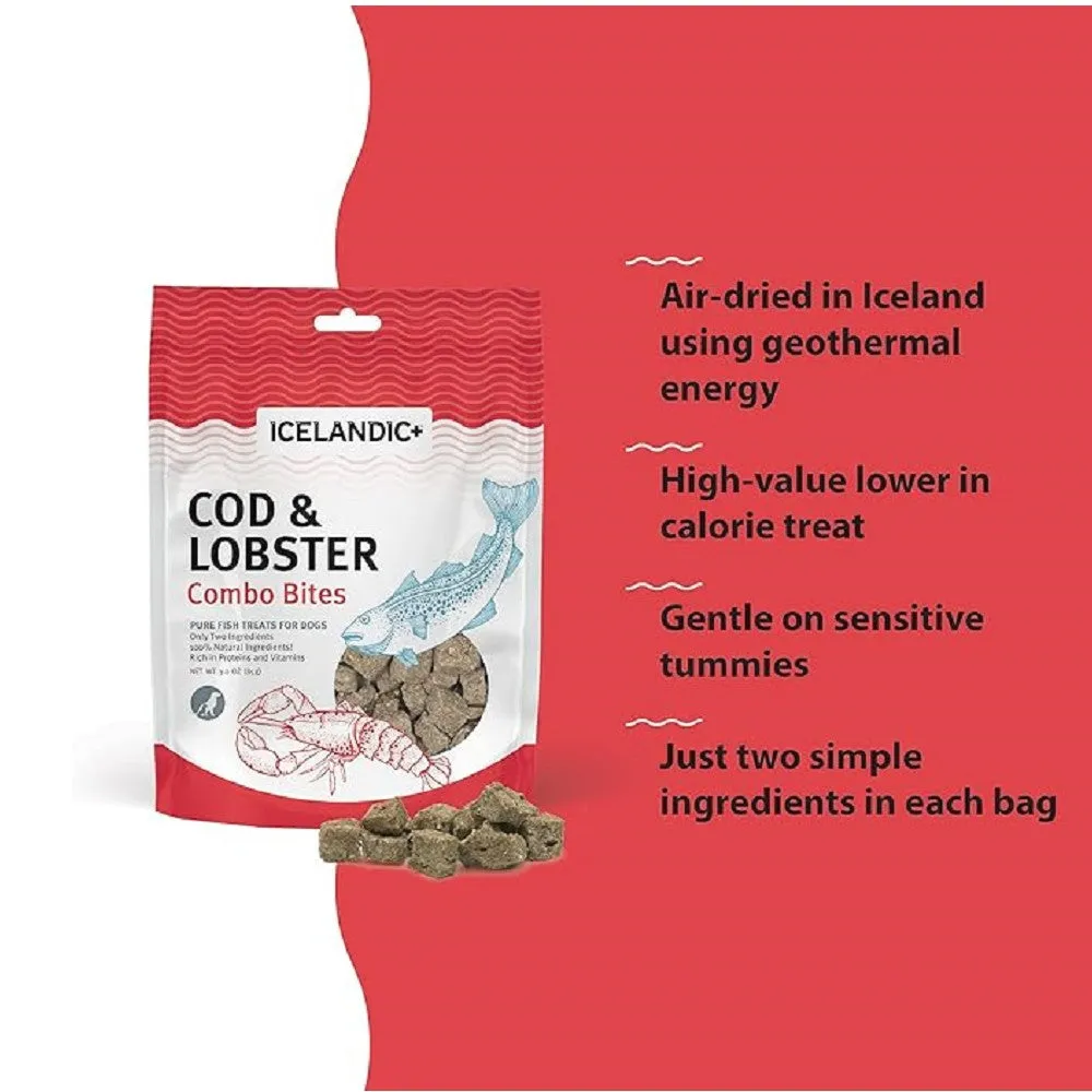 Cod & Lobster Combo Bites Dog Treats
