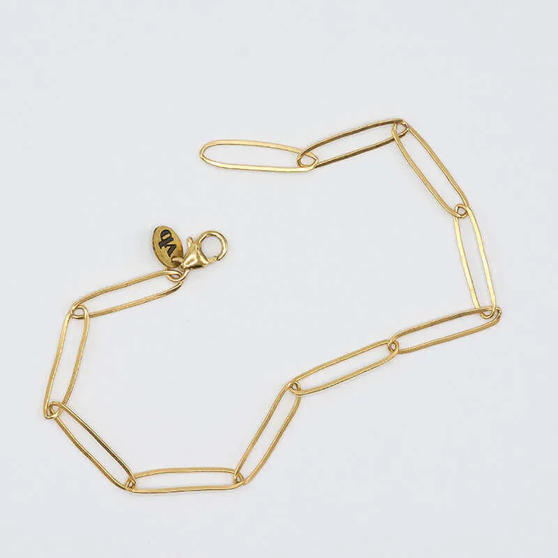 CONNECTED CHAIN LINKS BRACELET