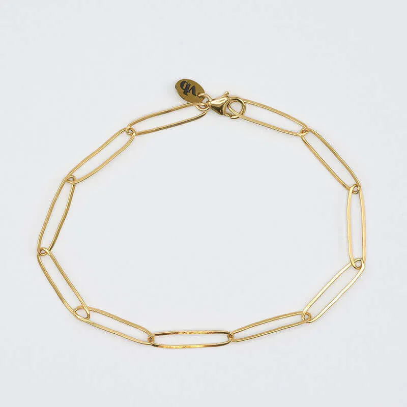 CONNECTED CHAIN LINKS BRACELET