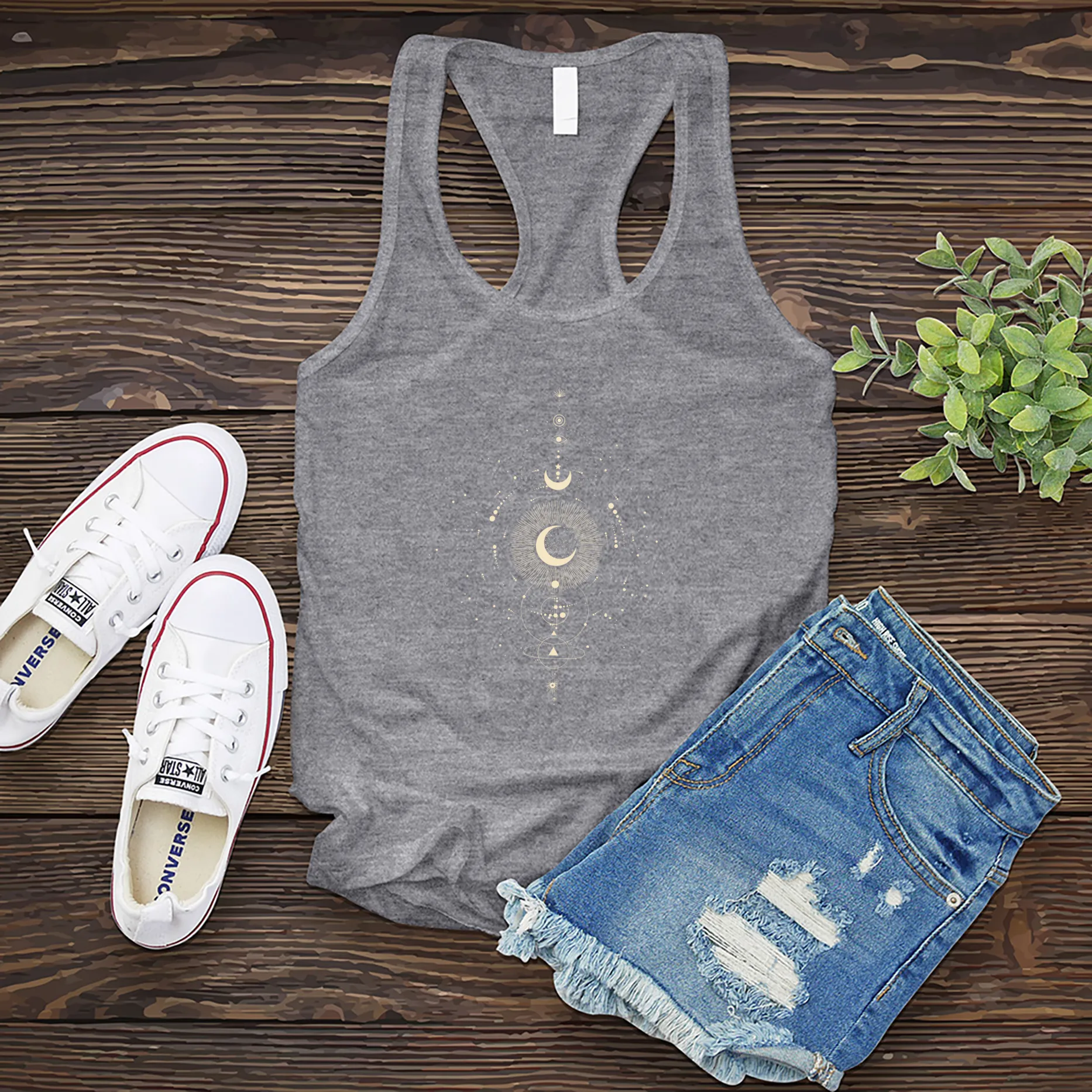 Cosmic Moon Eye Women's Tank Top