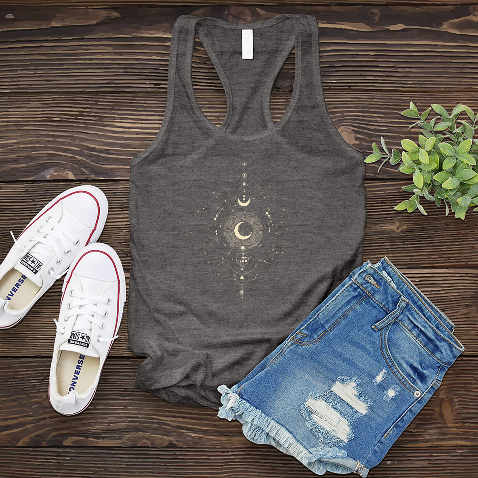 Cosmic Moon Eye Women's Tank Top