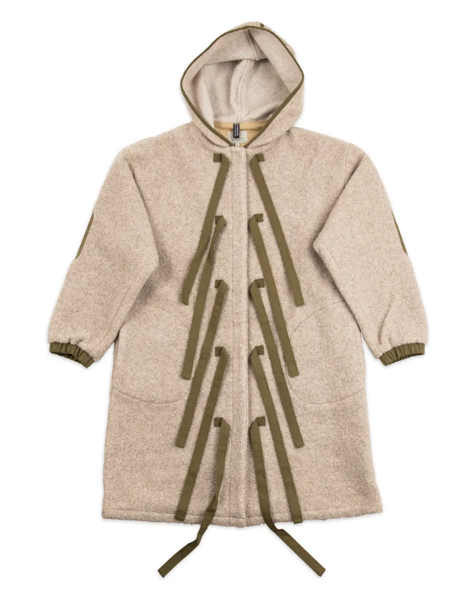 Dipper Coat - Grey/Beige