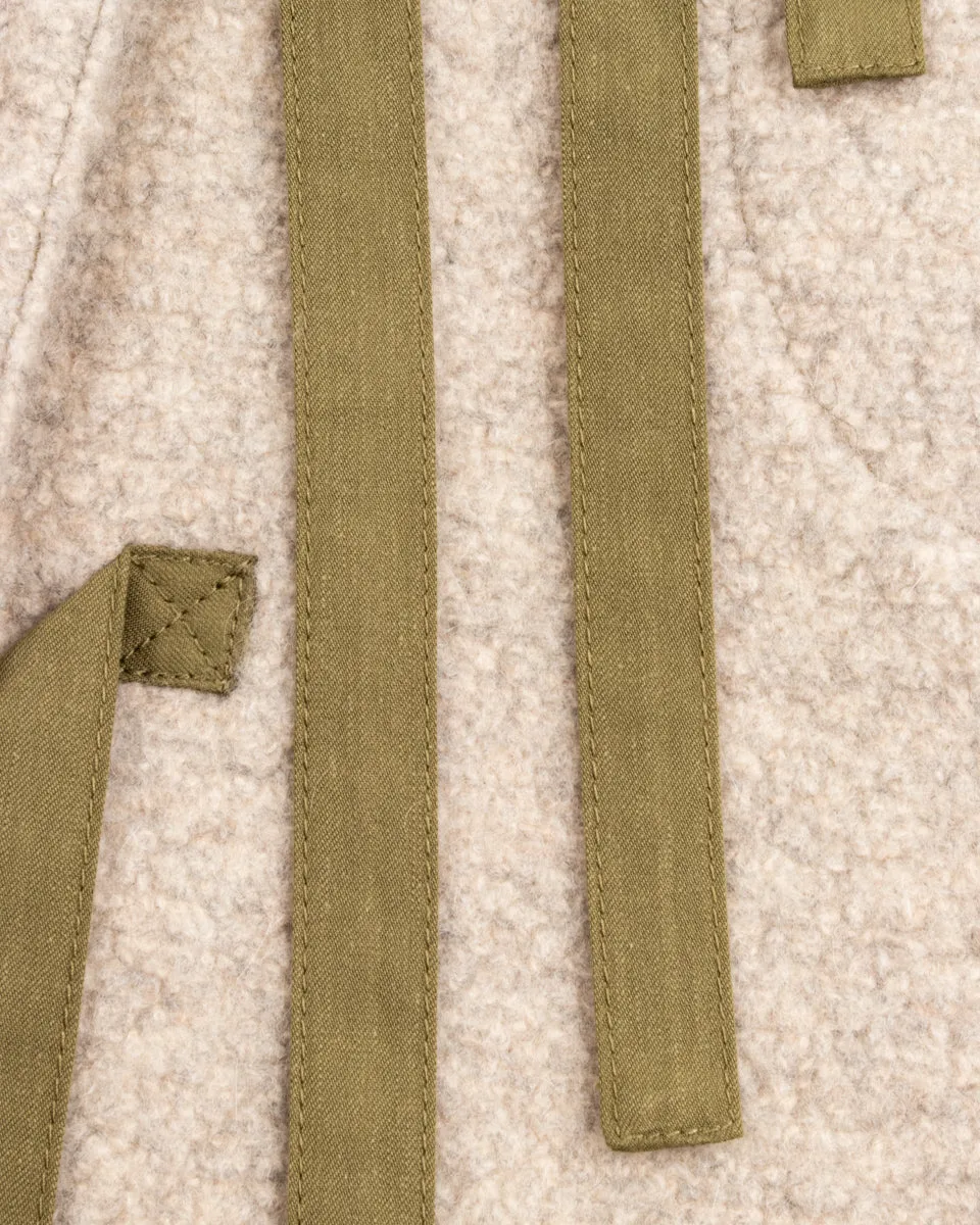Dipper Coat - Grey/Beige