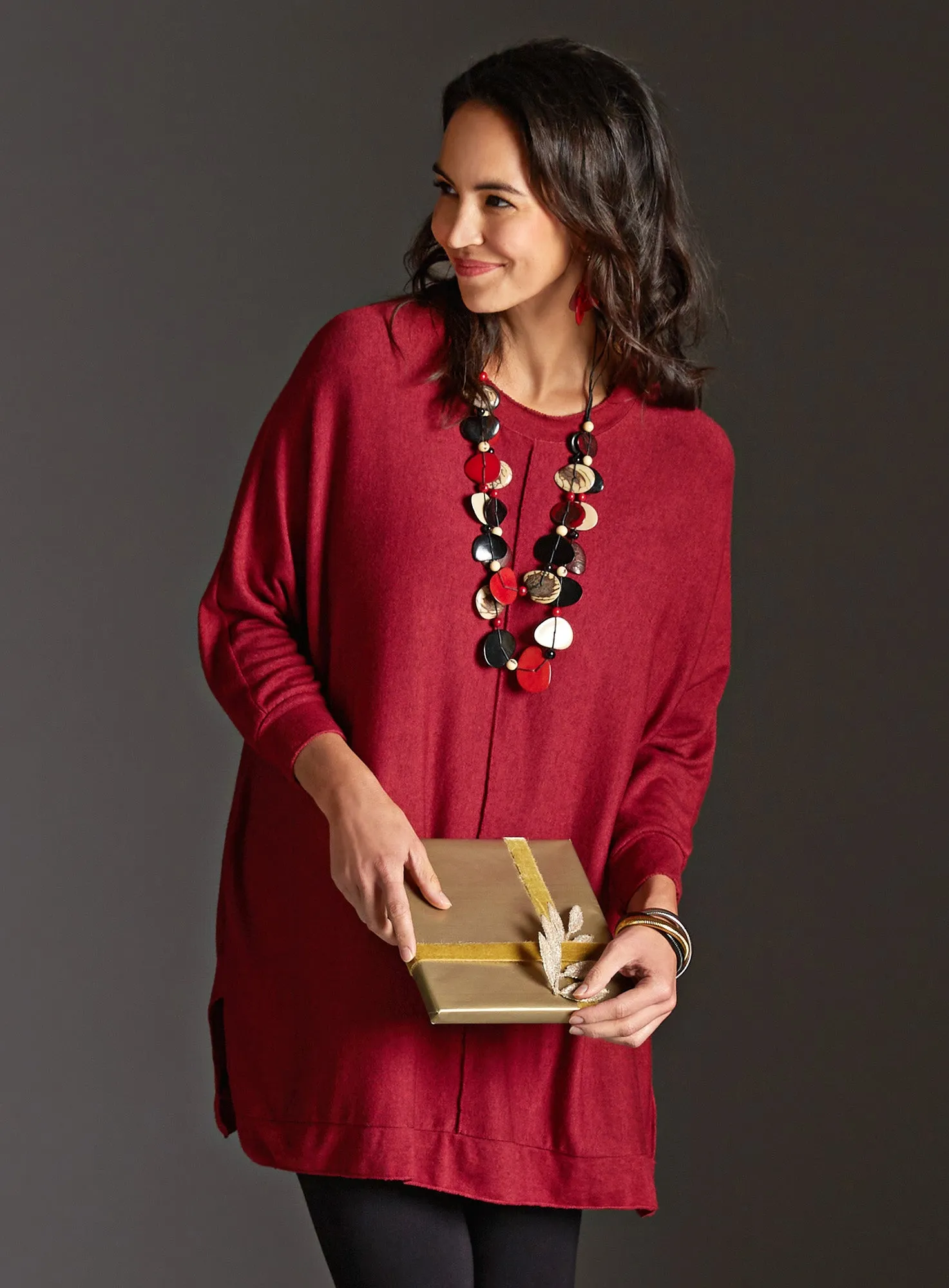 Dolman Fine Gauge Tunic FINAL SALE (No Returns)