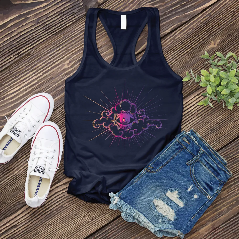 Eye in the Clouds Women's Tank Top