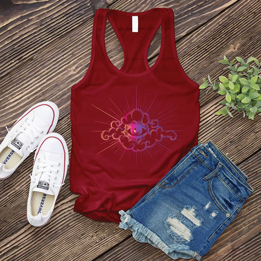 Eye in the Clouds Women's Tank Top