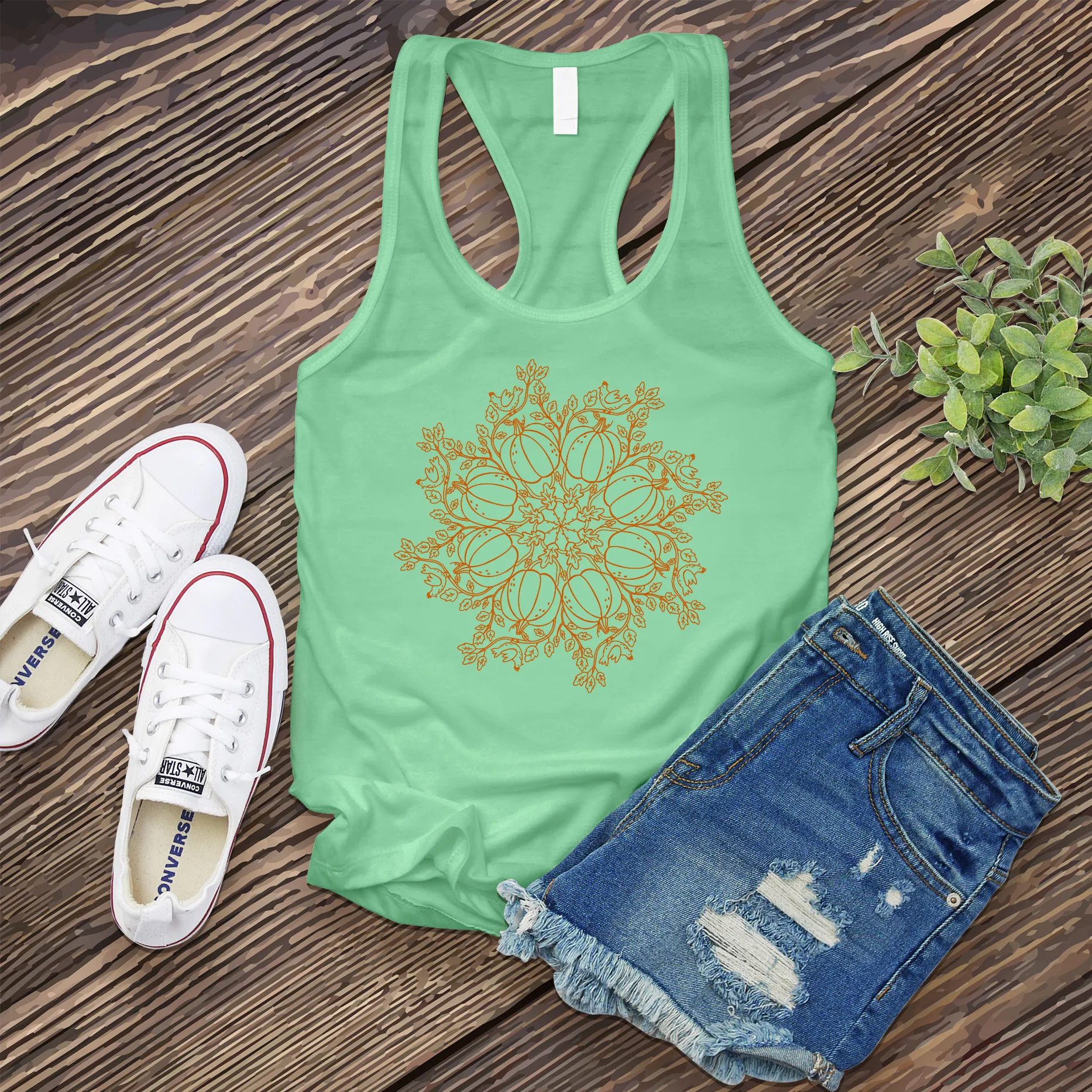 Fall Mandala Women's Tank Top