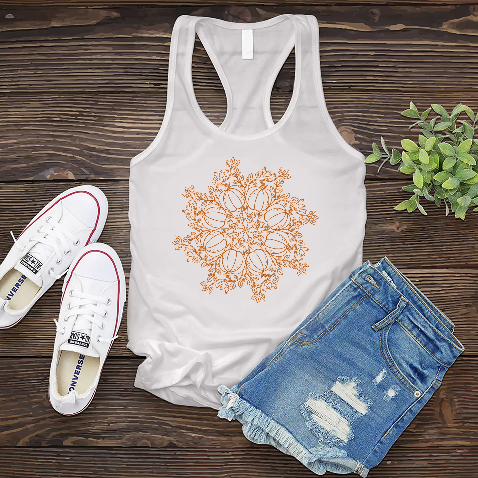 Fall Mandala Women's Tank Top