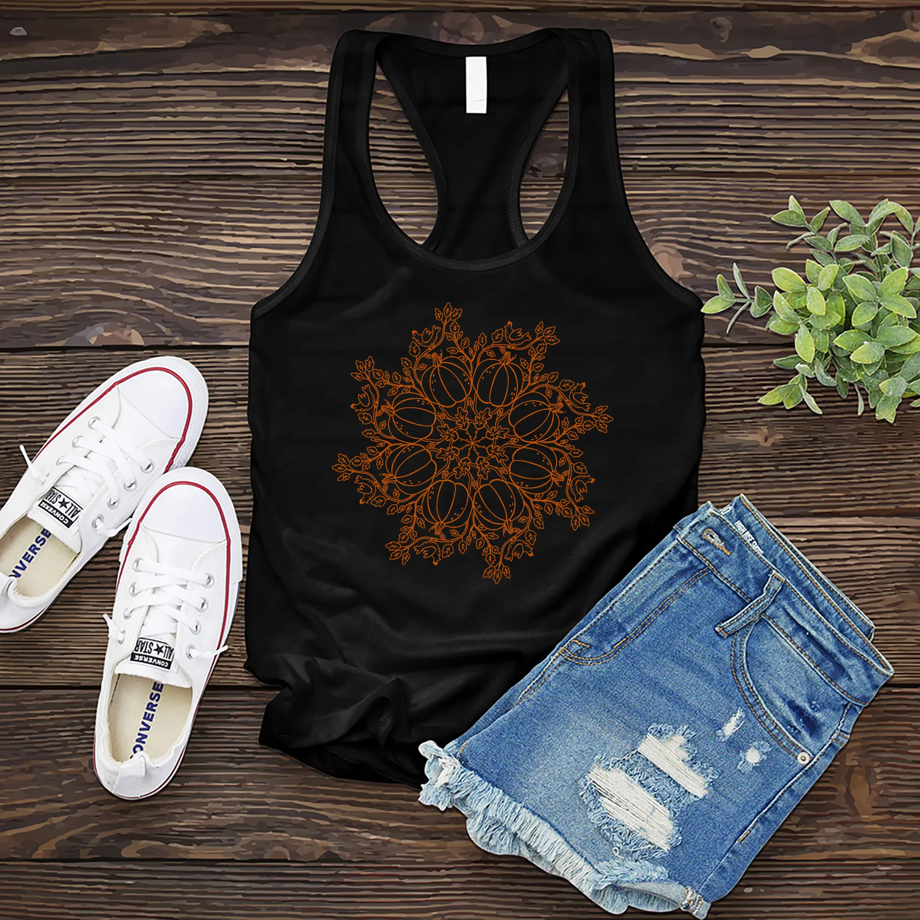 Fall Mandala Women's Tank Top