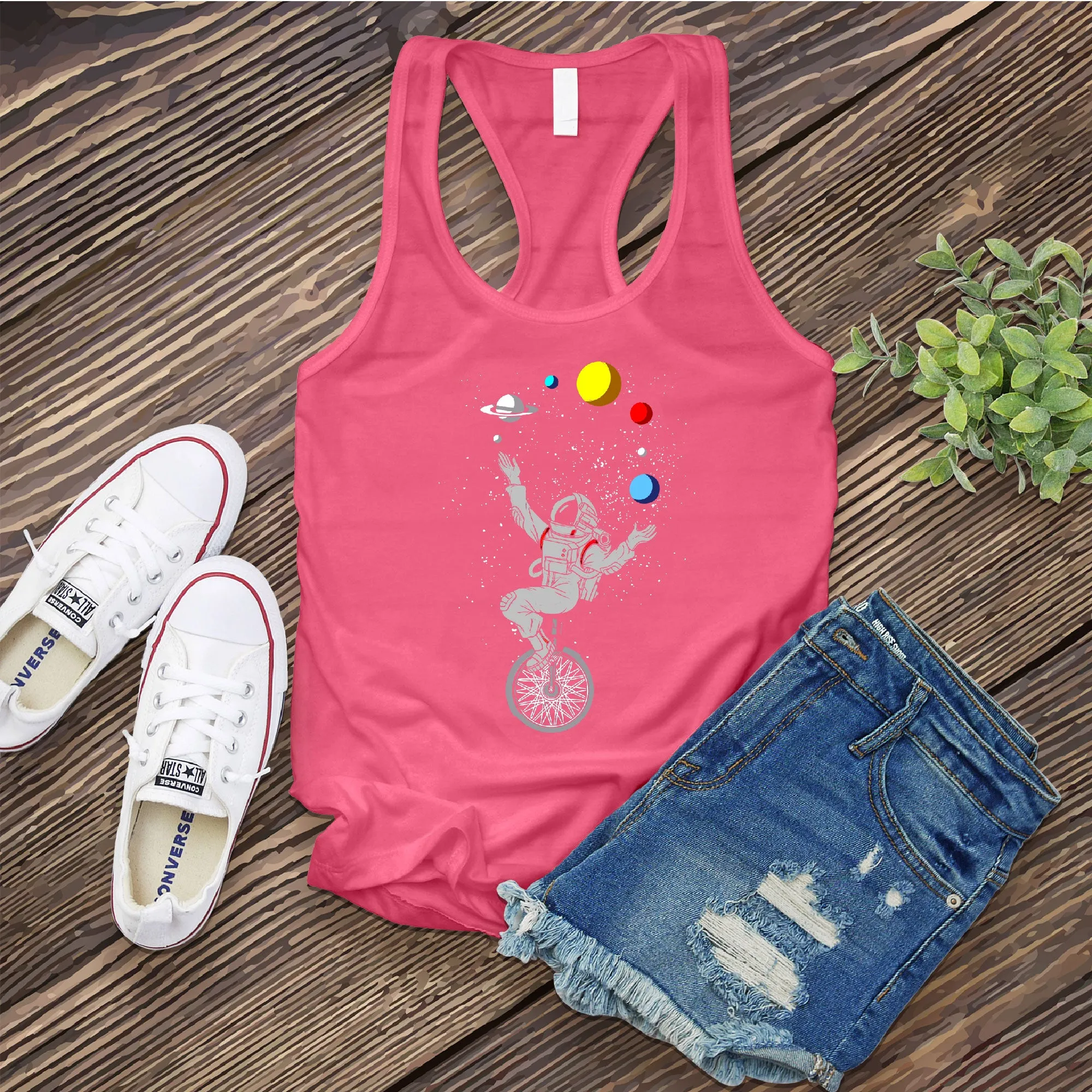 Galactic Juggler Women's Tank Top