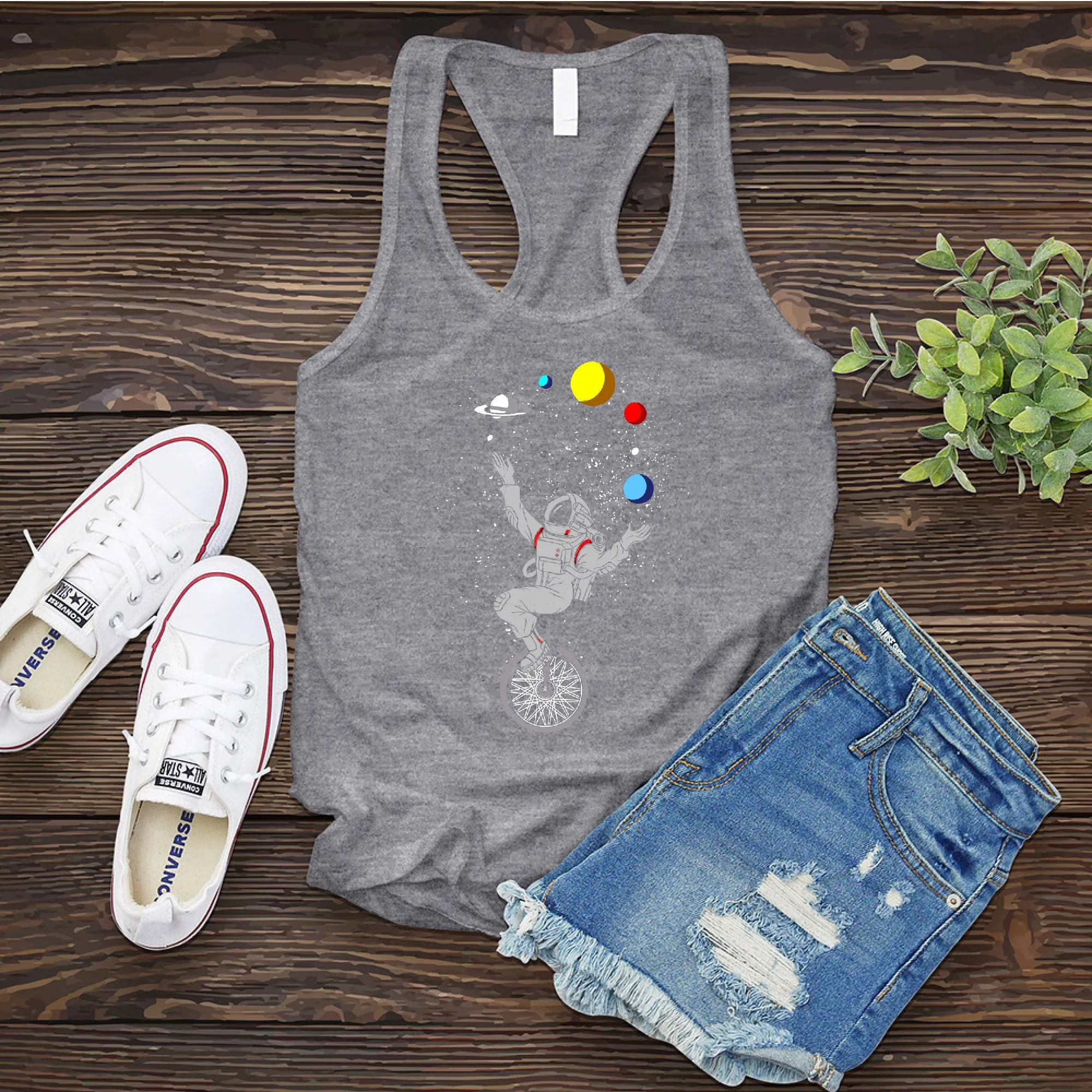 Galactic Juggler Women's Tank Top
