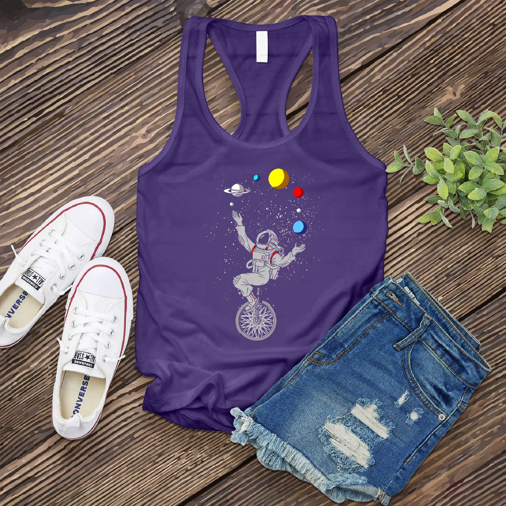Galactic Juggler Women's Tank Top
