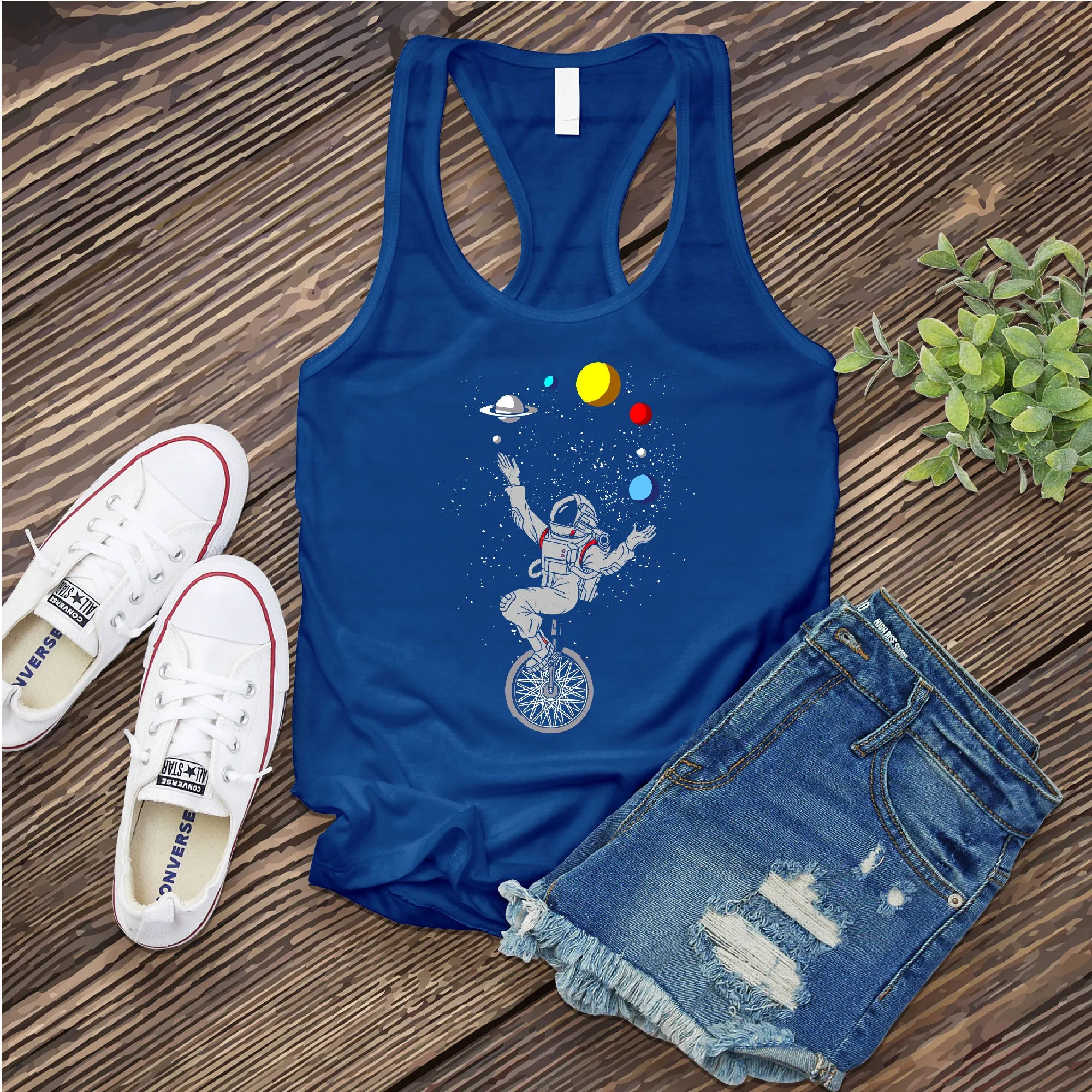 Galactic Juggler Women's Tank Top