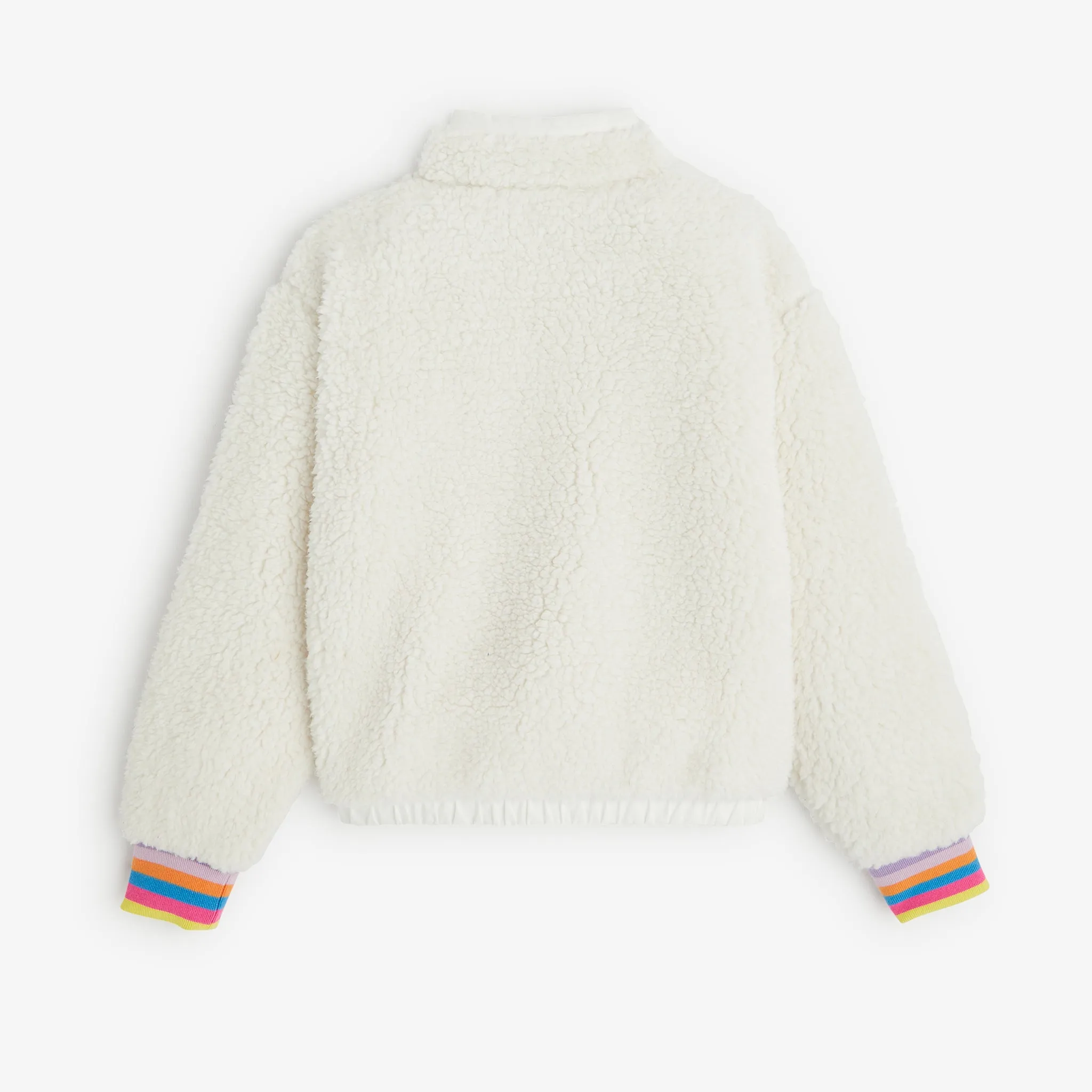 Girls' off white sweatshirt
