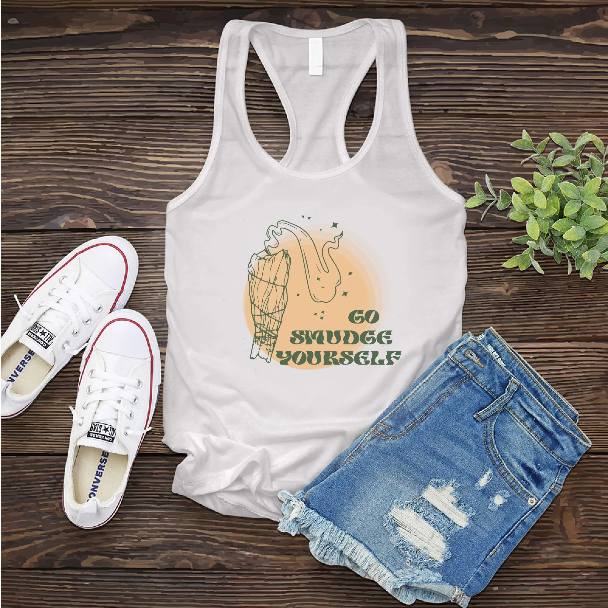 Go Smudge Yourself Women's Tank Top