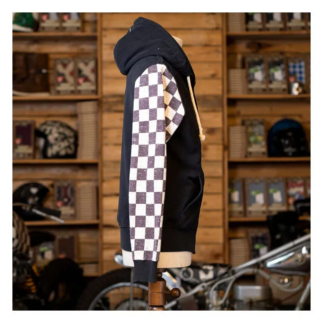 Holy Freedom Caferace Hooded Windstop Sweat Shirt Black