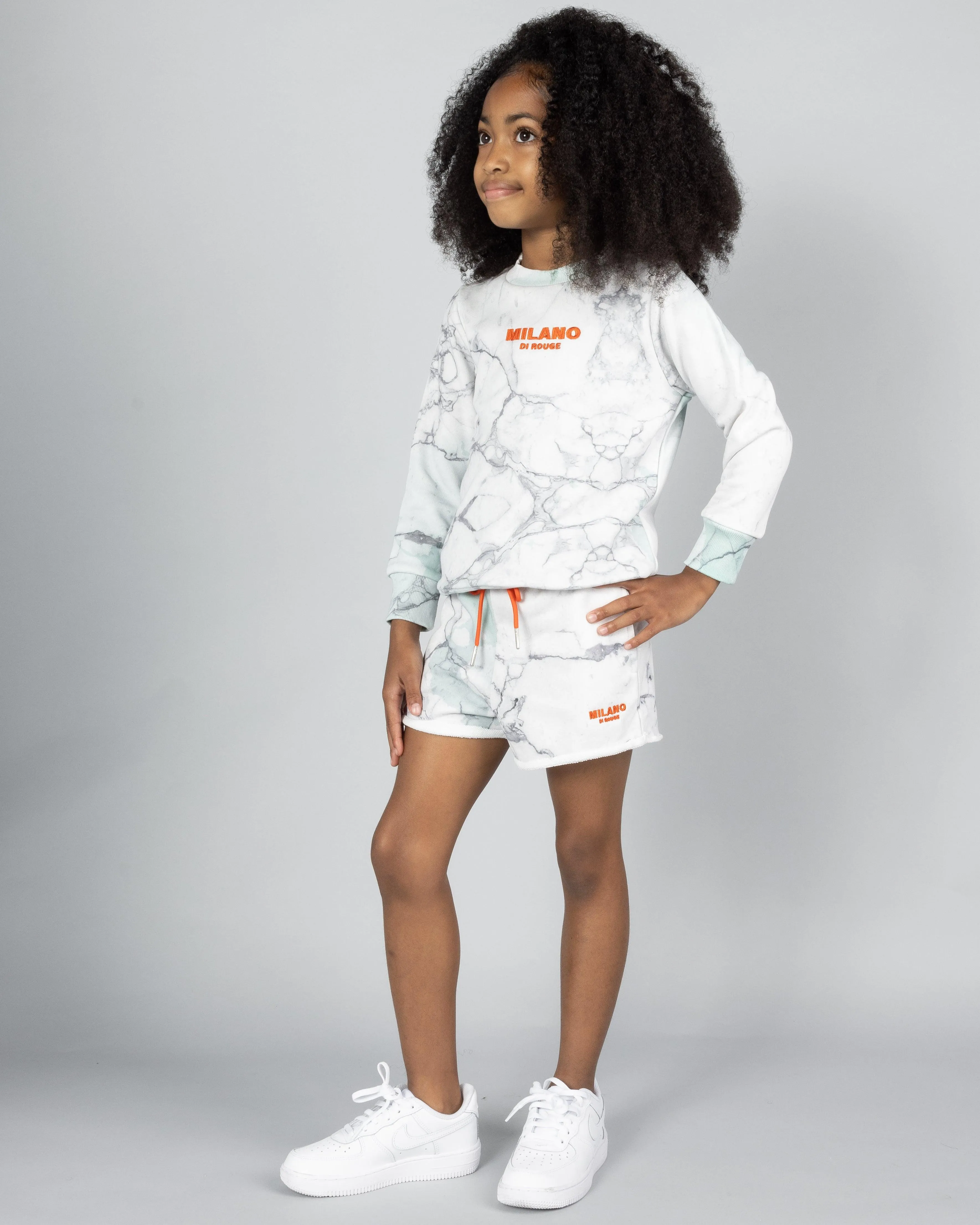 Kids Girl Summer Signature Fleece Shorts (Limited Edition Colors)