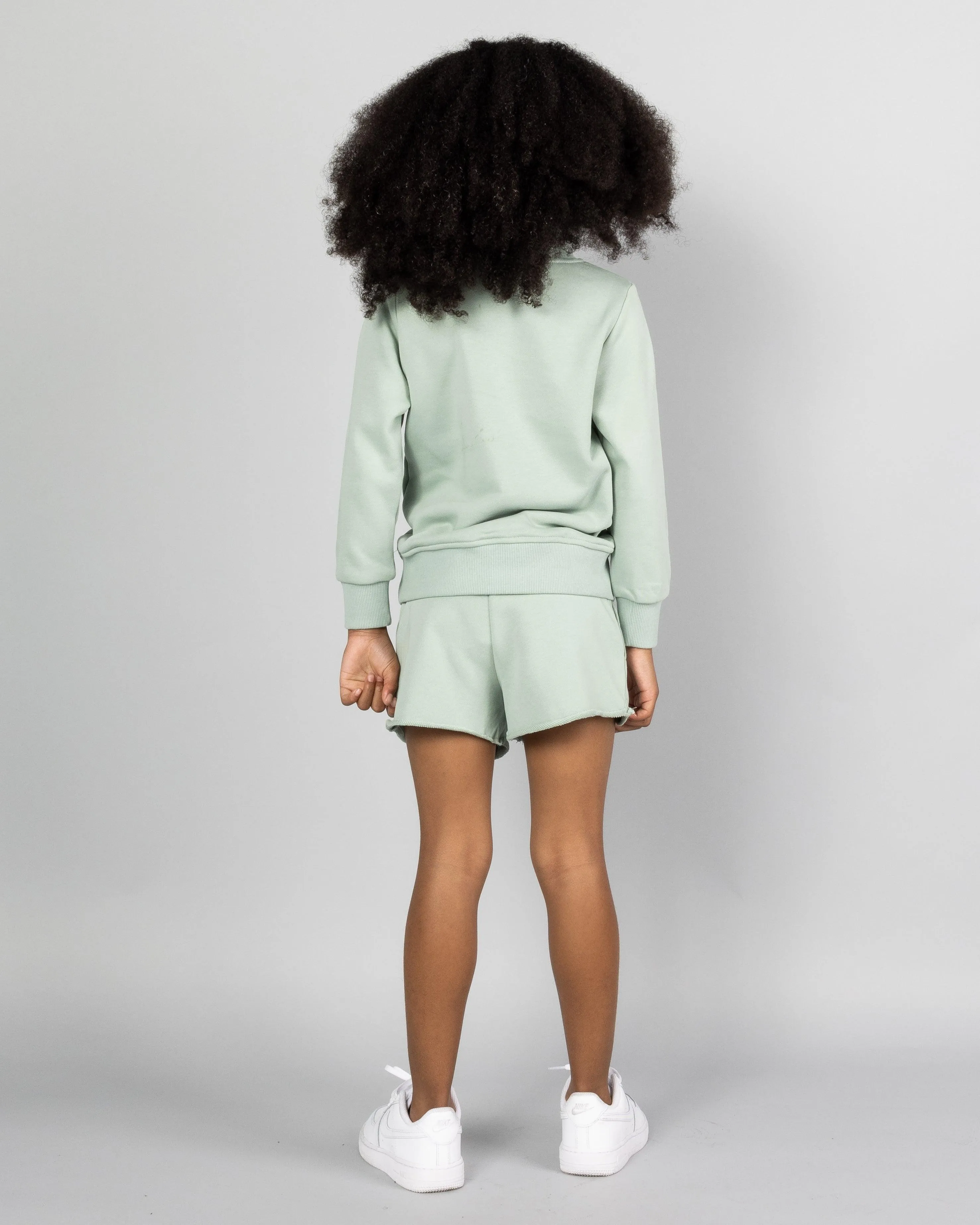 Kids Girl Summer Signature Fleece Shorts (Limited Edition Colors)