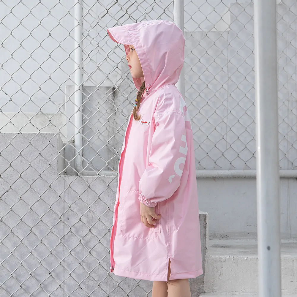 Kid’s Letter-print Raincoat