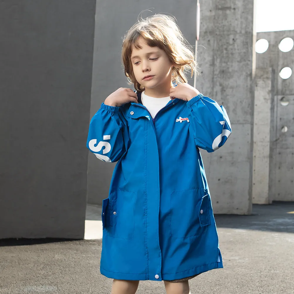 Kid’s Letter-print Raincoat