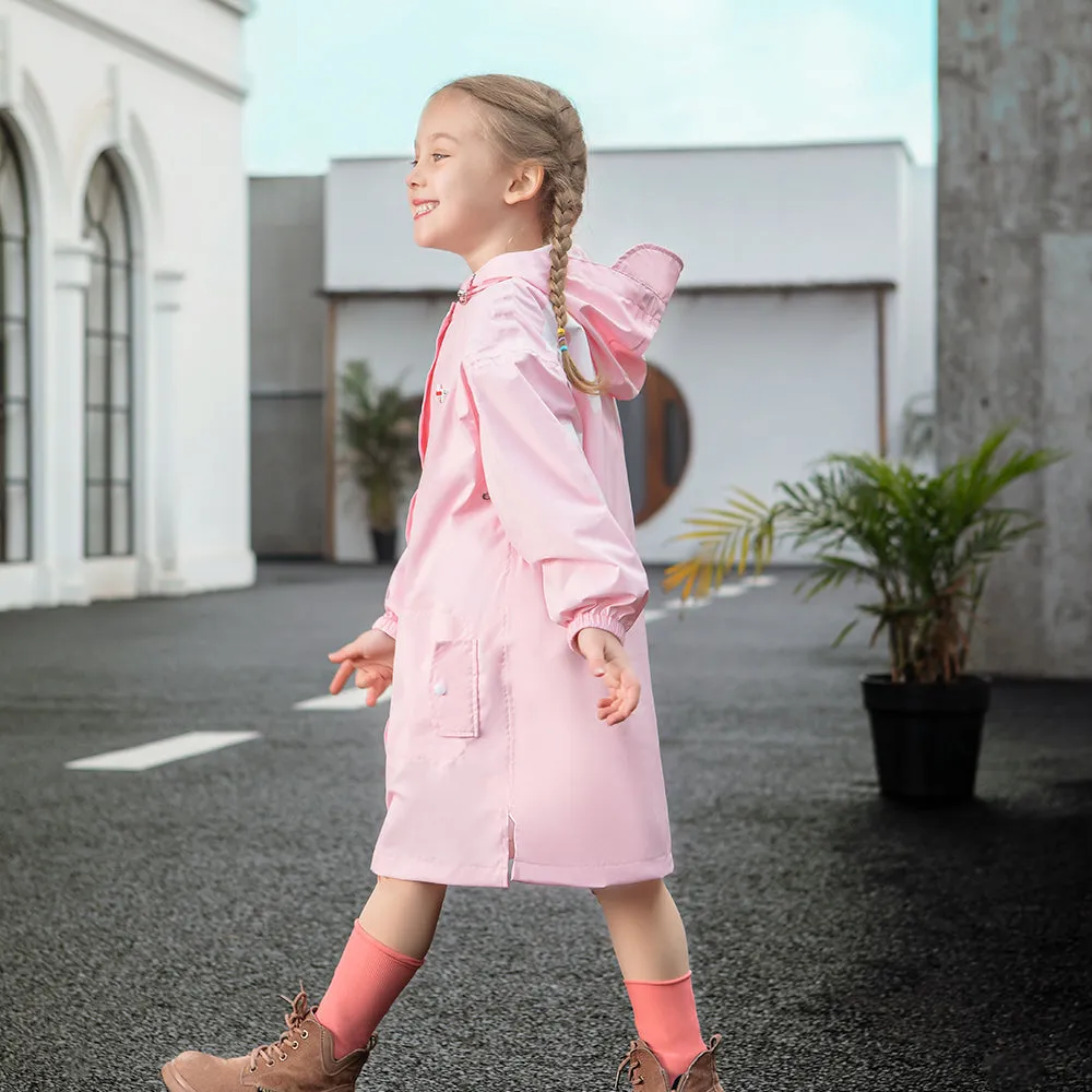 Kid’s Letter-print Raincoat