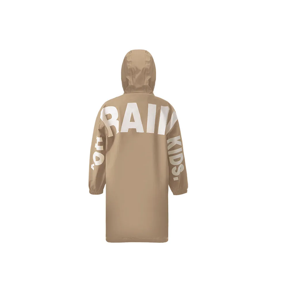 Kid’s Letter-print Raincoat