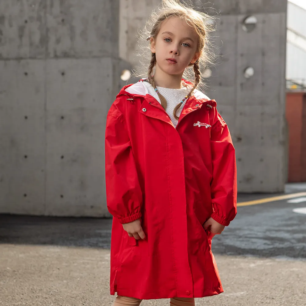 Kid’s Letter-print Raincoat