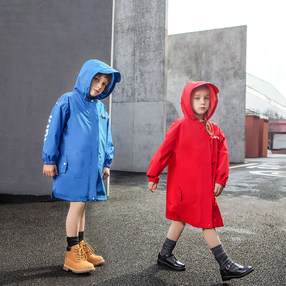 Kid’s Letter-print Raincoat