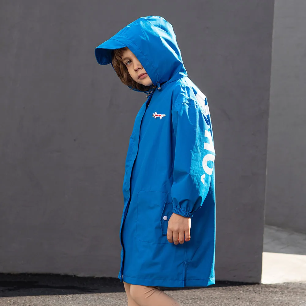 Kid’s Letter-print Raincoat
