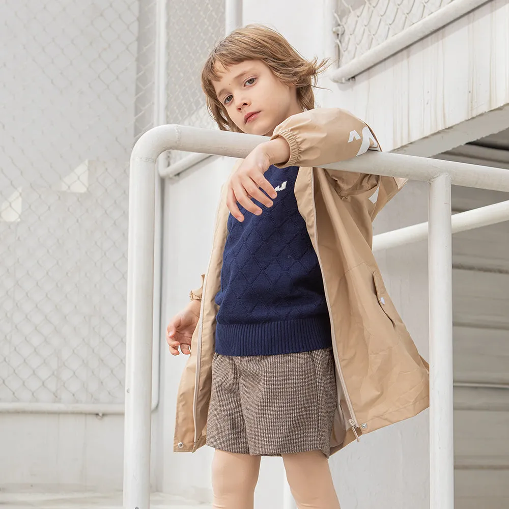 Kid’s Letter-print Raincoat