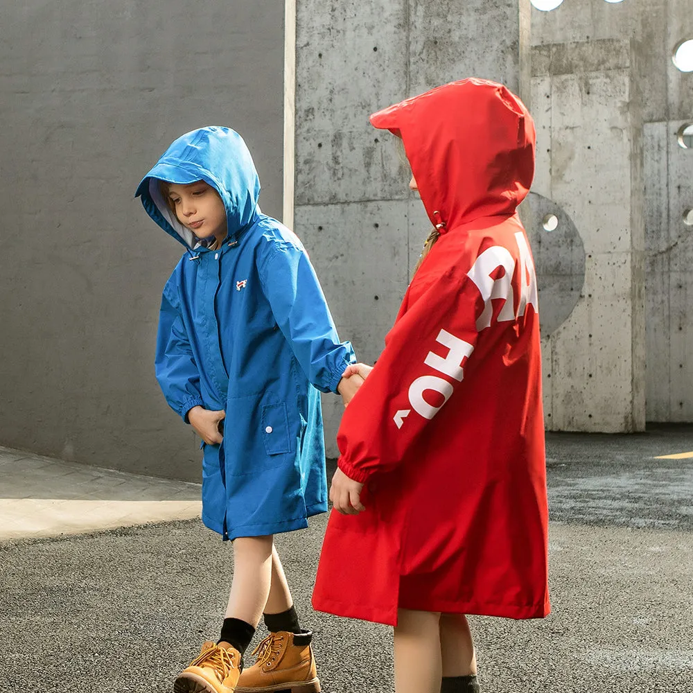Kid’s Letter-print Raincoat