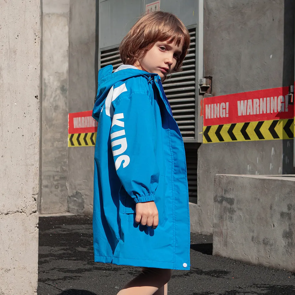 Kid’s Letter-print Raincoat