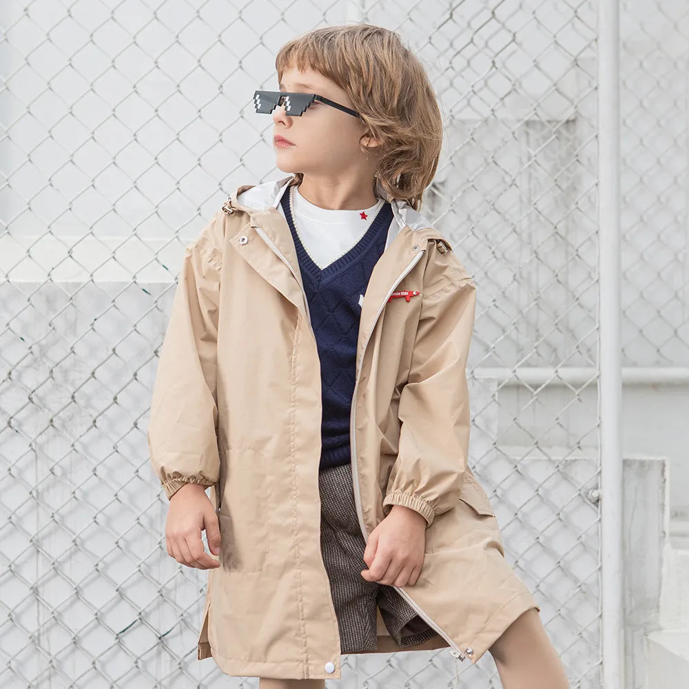 Kid’s Letter-print Raincoat