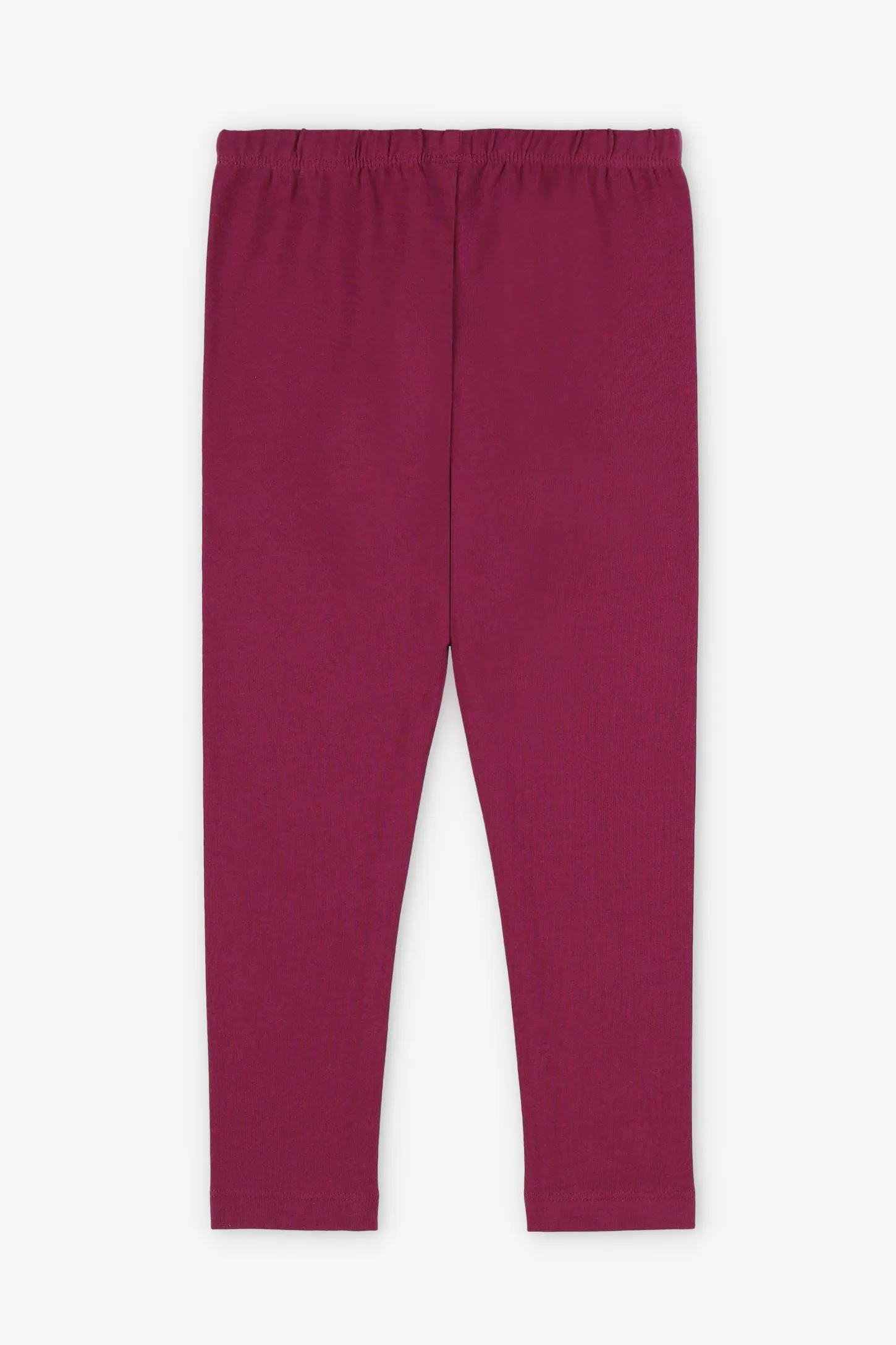Legging coton couleur unie, 2/20$ - Enfant fille