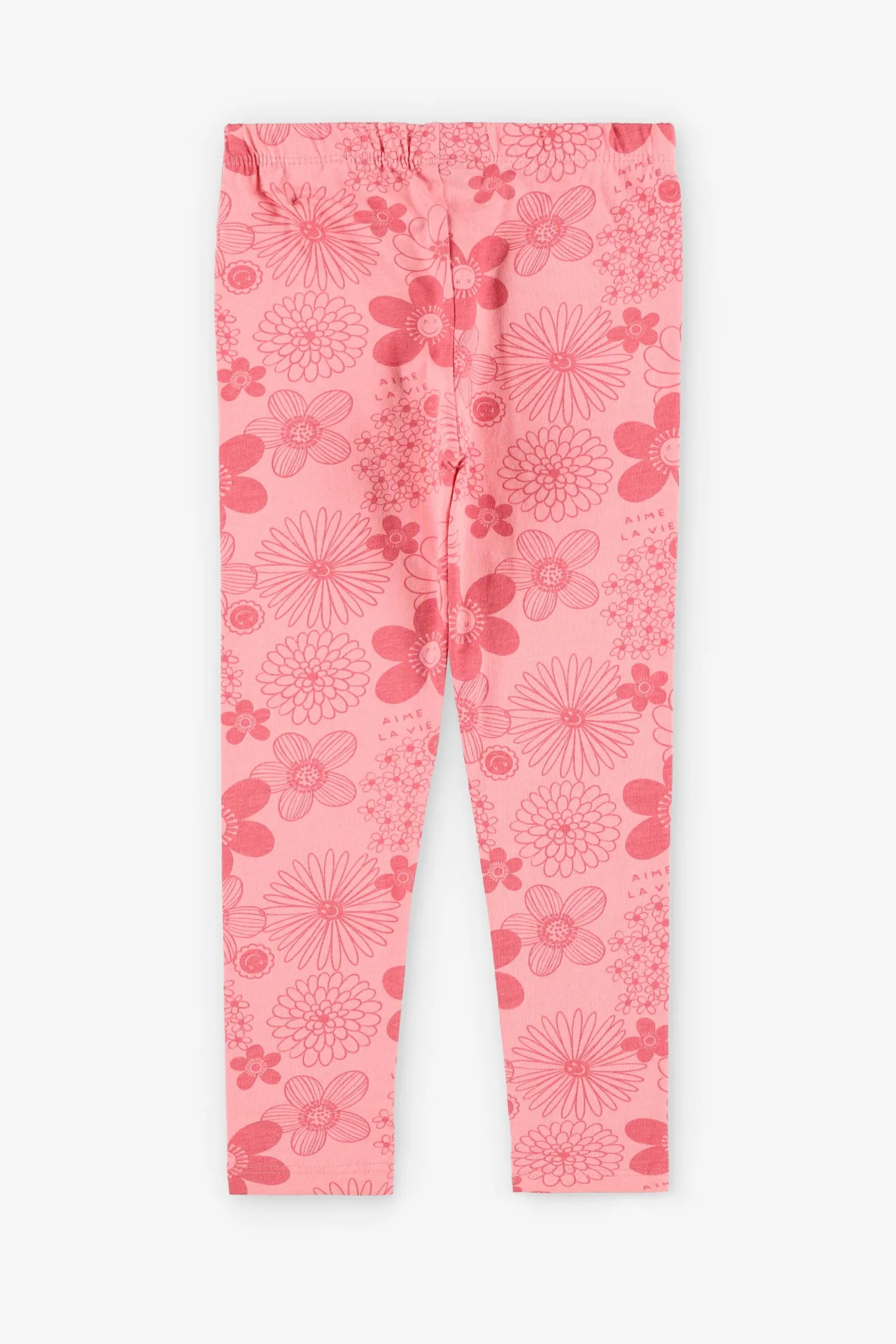 Legging imprimé en coton, 2/20$ - Enfant fille