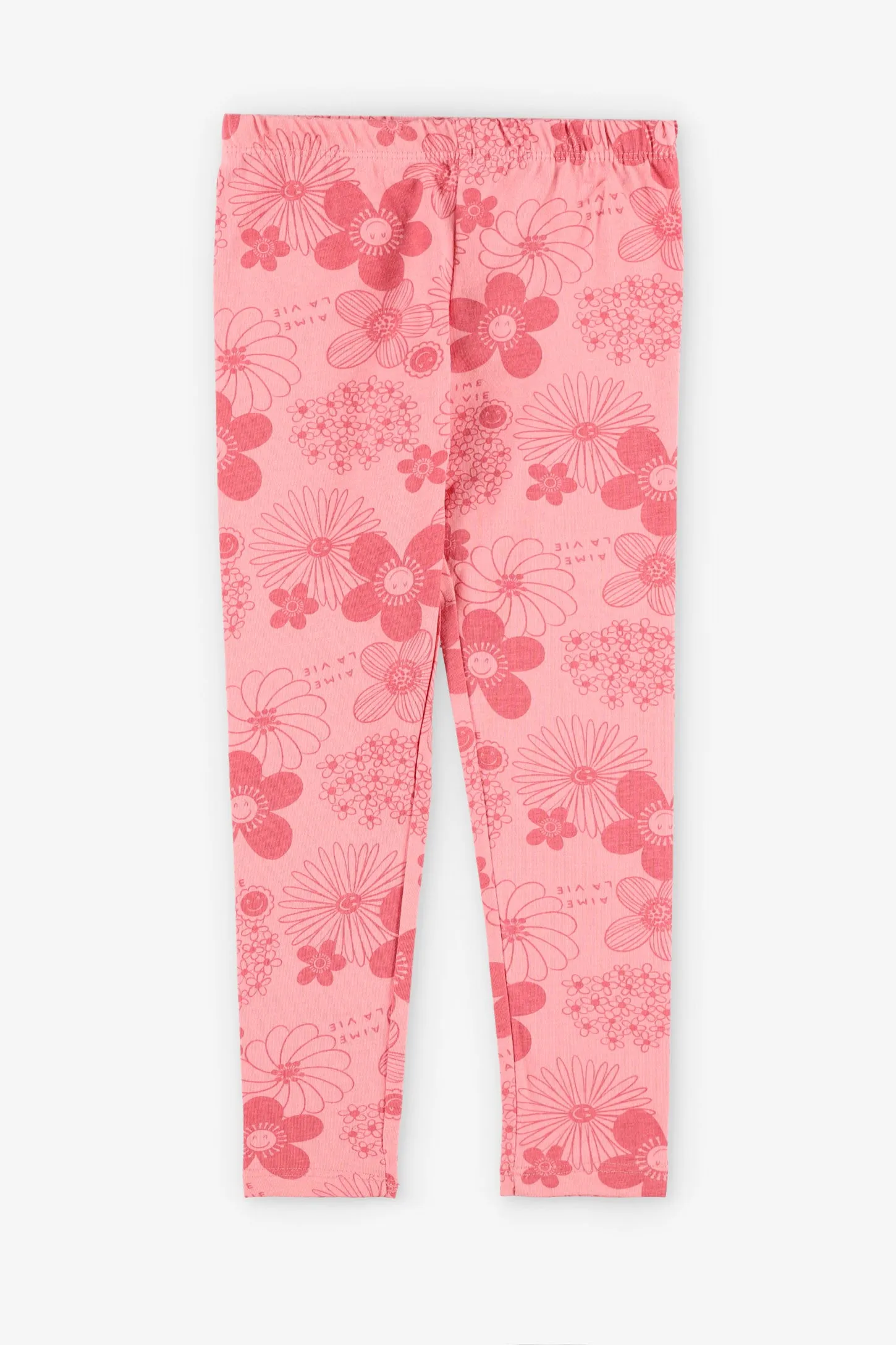 Legging imprimé en coton, 2/20$ - Enfant fille