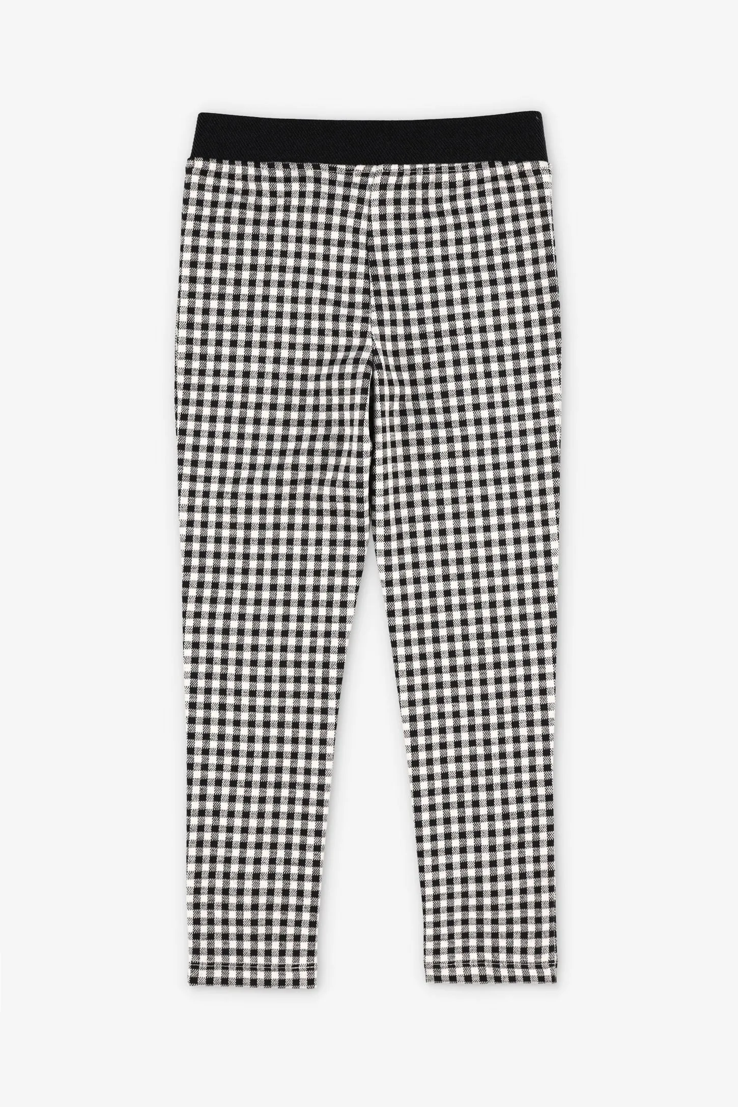 Legging jacquard à carreaux - Enfant fille