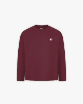 LONGSLEEVE WINE RED