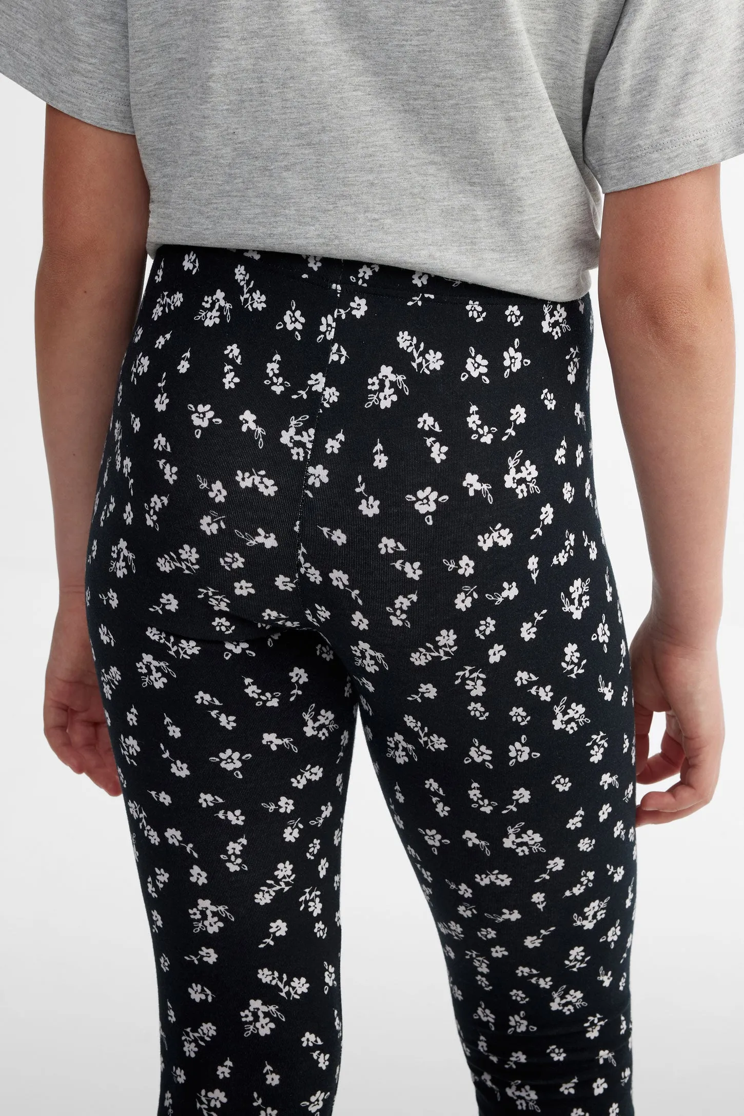 Lot de 2 leggings en coton - Ado fille