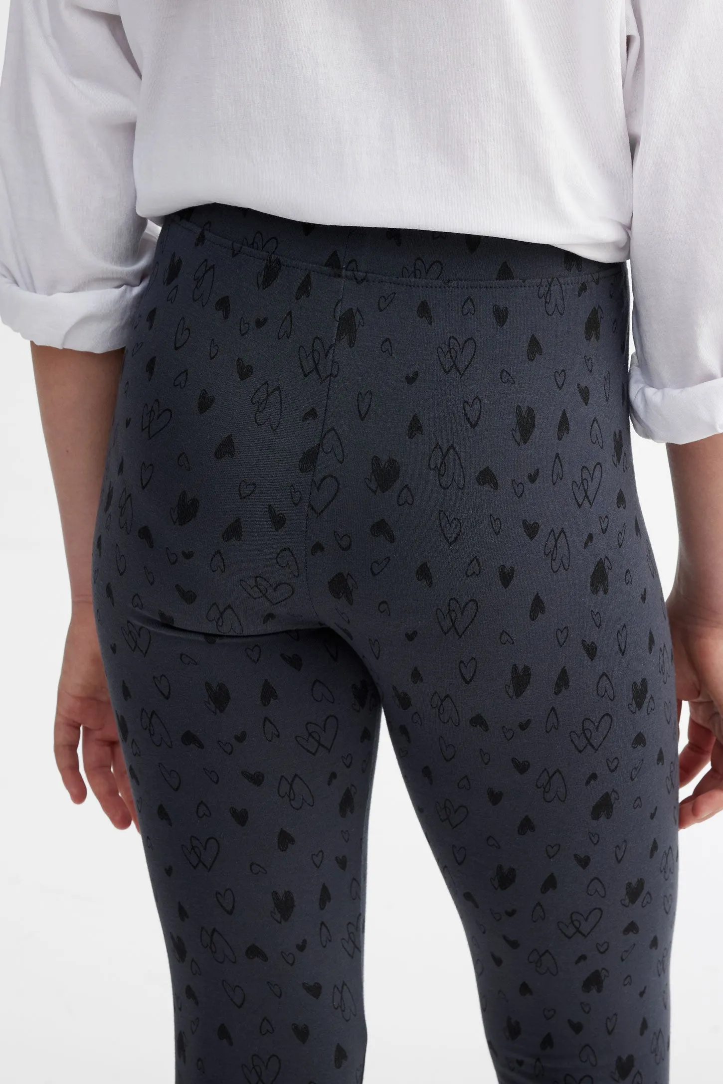 Lot de 2 leggings en coton - Ado fille
