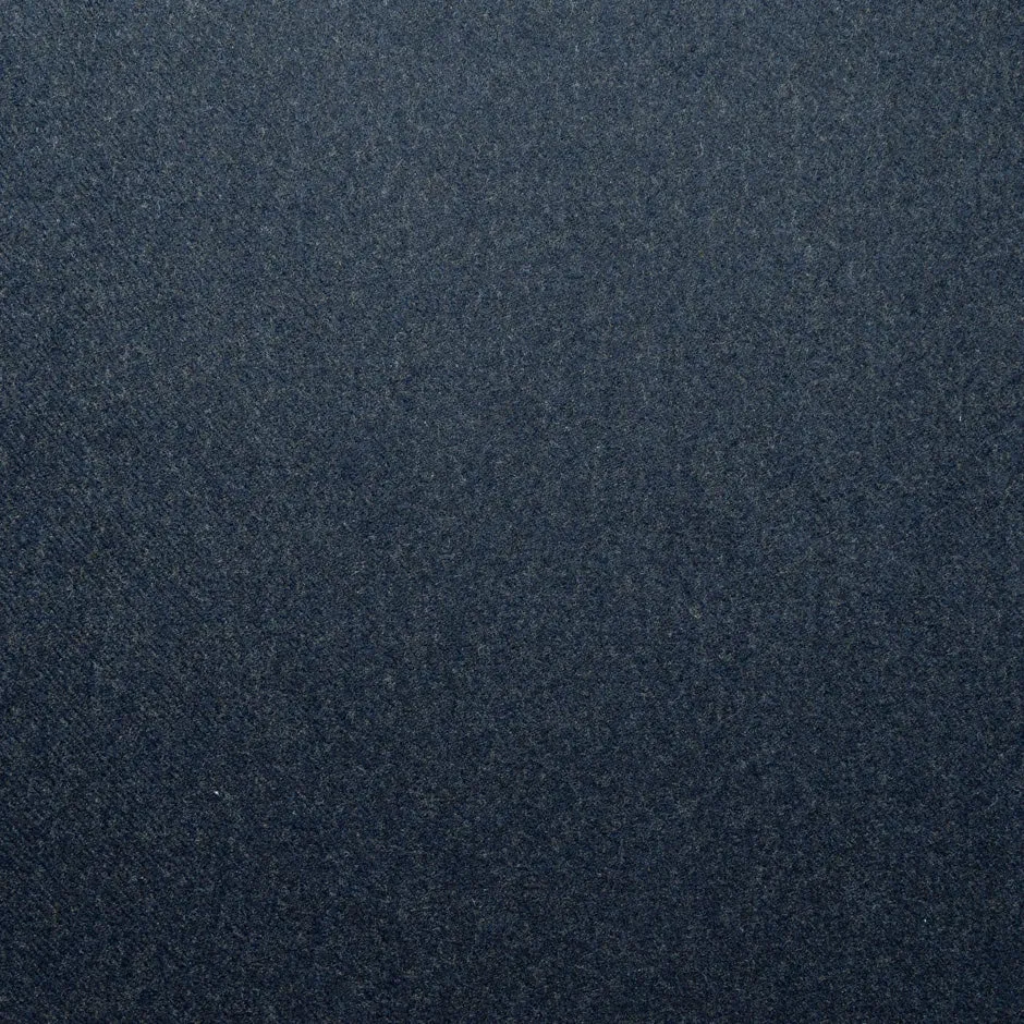 Navy & Olive Green Double-Faced Pure Wool