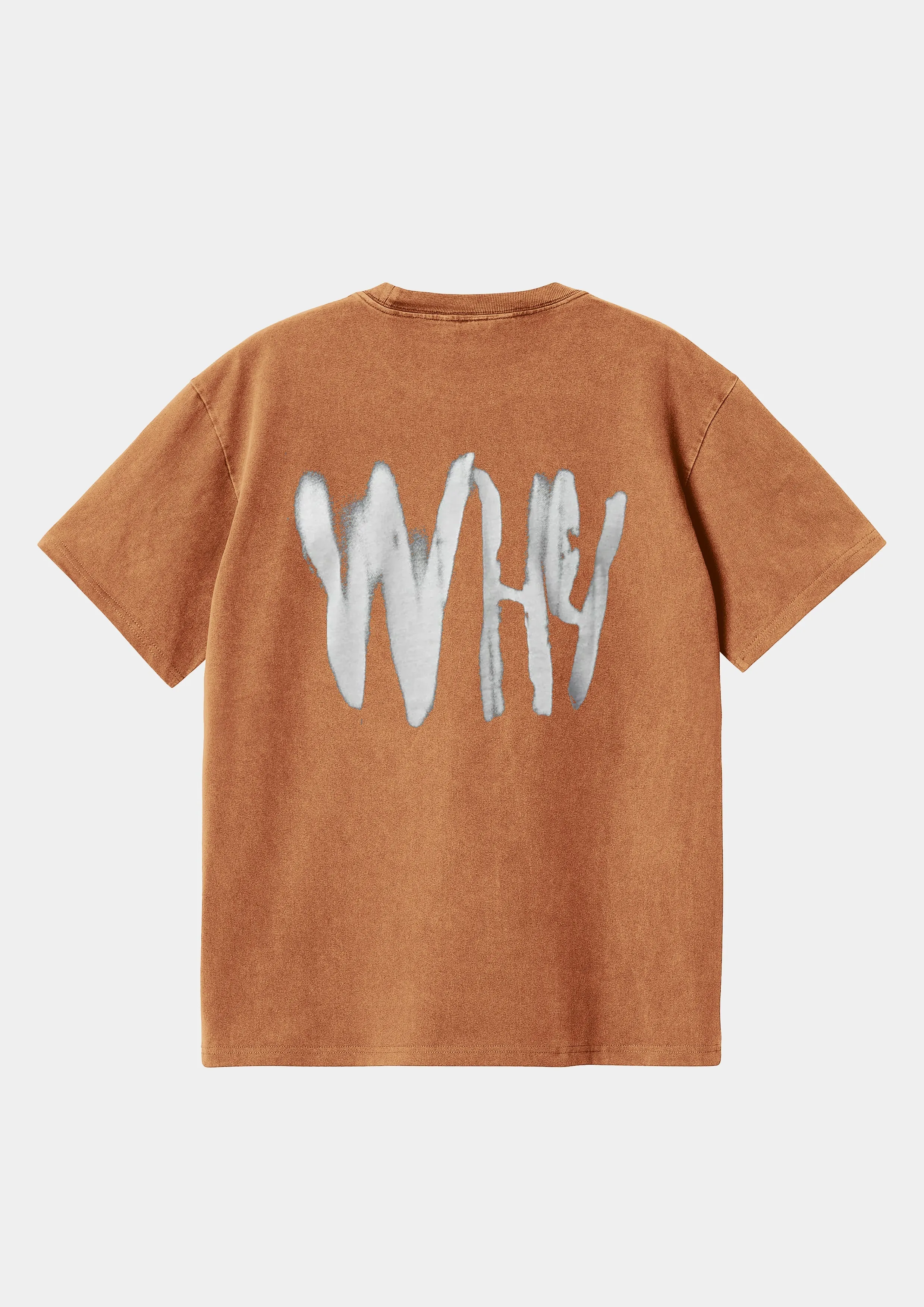 NFT Heavy Oversized Washed Tee - Orange